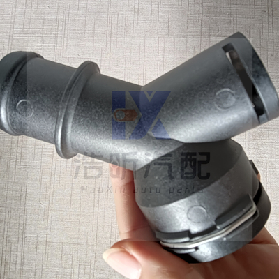Conector de mangueira de refrigeração de motor de 3 vias para JETTA 1.8 2.0 CC Passat TT A3 1K0122291AE