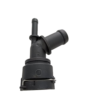 Flanco de conector de mangueira do radiador do motor preto para VW Beetle Golf Jetta AUDI SKODA SEAT 1J0122291B