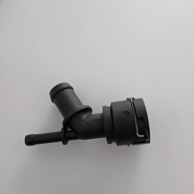 Flanco de conector de mangueira do radiador do motor preto para VW Beetle Golf Jetta AUDI SKODA SEAT 1J0122291B