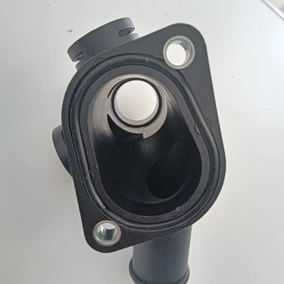 Flange de mangueira de refrigeração de radiador de plástico para VW Jetta e durável certificado IATF16949
