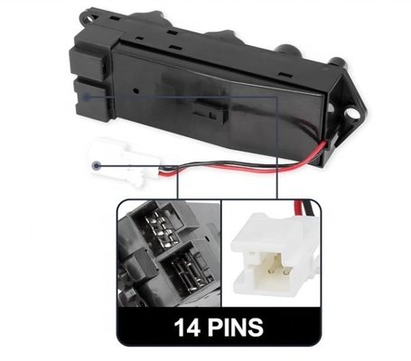 25401-1E401 Power Window Switch A conveniência definitiva para Nissan Altima 1993-1994