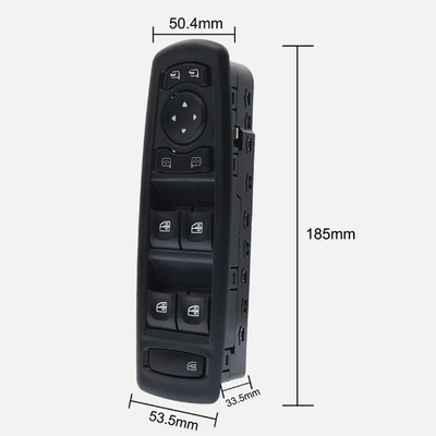 Renault Fluence 2008-2016 Power Master Window Switch 7700817337 com motor Z.E.