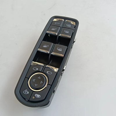 7PP959858AE Interruptor de espelho de janela de potência preta para Porsche Cayenne Macan Panamera 2011-2018