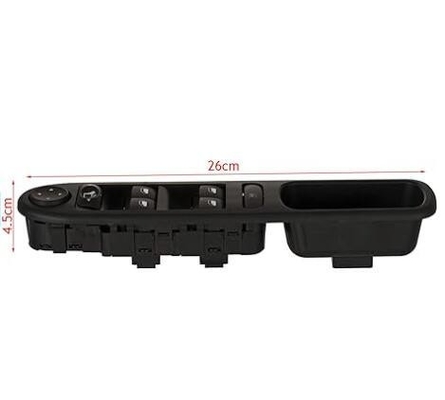 Mais Chioce Interruptor de Controle Elétrico da Janela Fronteira Esquerda Principal para Peugeot 307 12.02-14.03