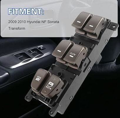 OE NO. 93570-3K600 Master Power Window Switch Button para Hyundai Sonata 2009 2010