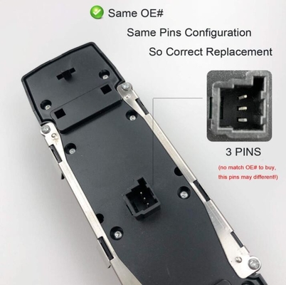 OE NO. 2049055302 Automático de elevação de janela botão Master Switch para W212 W207 W204
