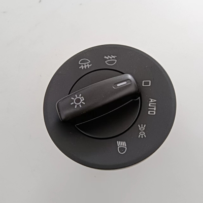 Interruptor de faróis de plástico metálico cromo para Skoda OEM NO. 1Z0 941 431