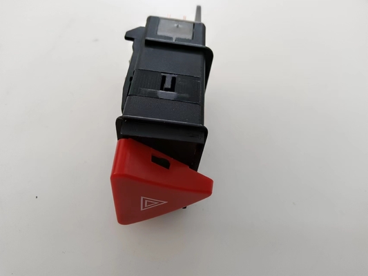 6N0953235 Interruptor de luz de aviso de perigo Interruptor de emergência Compatível com VW Polo 6N2 Lupo