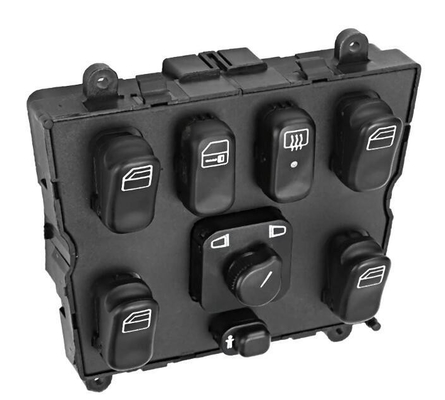 Interruptor Mestre da Janela de Alimentação Negra A1638206610 para W163 ML320 Motor ML 320 163.154