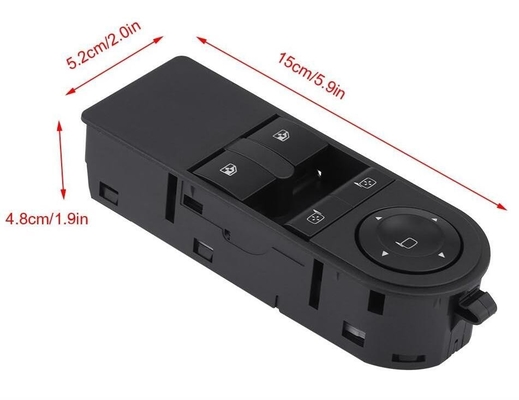 Interruptor elétrico de controlo de janela para Astra H Zafira B esquerda Substituição/reparação essencial