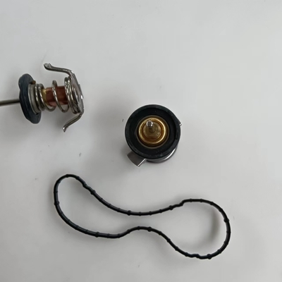 Termostato de líquido de refrigeração de motor de plástico metálico para Ford F250 F350 F450 F550 6.4L 2008 2009 2010