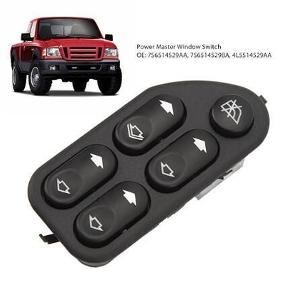 7S6514529AA Interruptor de controlo de janela Power Master para Ford Ranger Fiesta Substituição/reparação