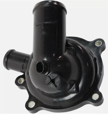 Montagem de caixa de termostato de resfriamento de motor de plástico metálico para Audi A6 S6 S6 S8 Q7 Volkswagen Touareg Preto