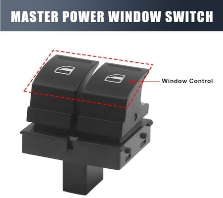 Atualize o seu VW Golf GTL MK5 com Master Driver Side Power Window Switch 2K0 959 857 a