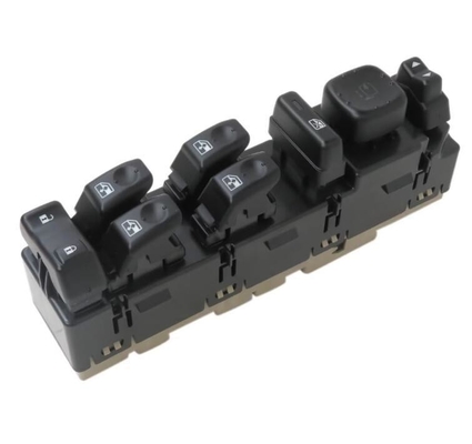 15883320 Motorista dianteiro Lado esquerdo Figura de janela de alimentação Interruptor preto para 2007 Sierra 1500 Classic HM