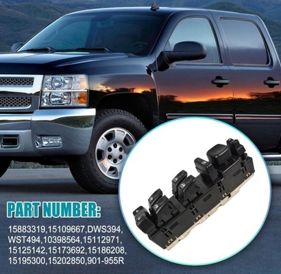 15883319 Switch de janela de alimentação para Chevrolet Avalanche Suburban Silverado GMC Sierra Yukon Cadillac Escalade