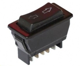Renault 5 Pins Rocker Switch Motor de plástico metálico 1.2 16V Janela de energia universal