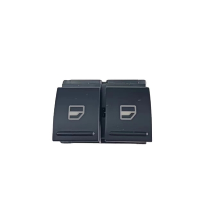 Substituição do botão do interruptor da janela do Chrome Power Master para VW Passat B6 Eos Golf 5 6 R32 GTI MK5 MK6