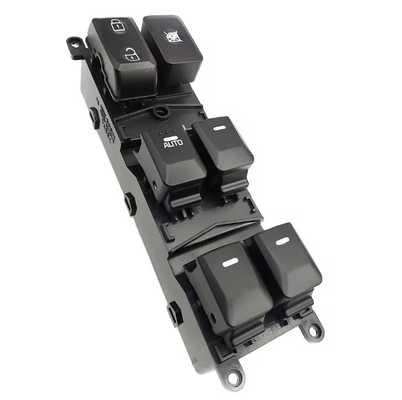 Interruptor de controlo da janela de alimentação principal 93570-1W155 935701W155 93570 1W155 Preto