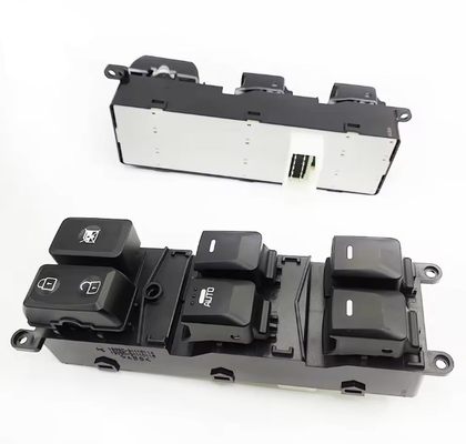 Interruptor de controlo da janela de alimentação principal 93570-1W155 935701W155 93570 1W155 Preto