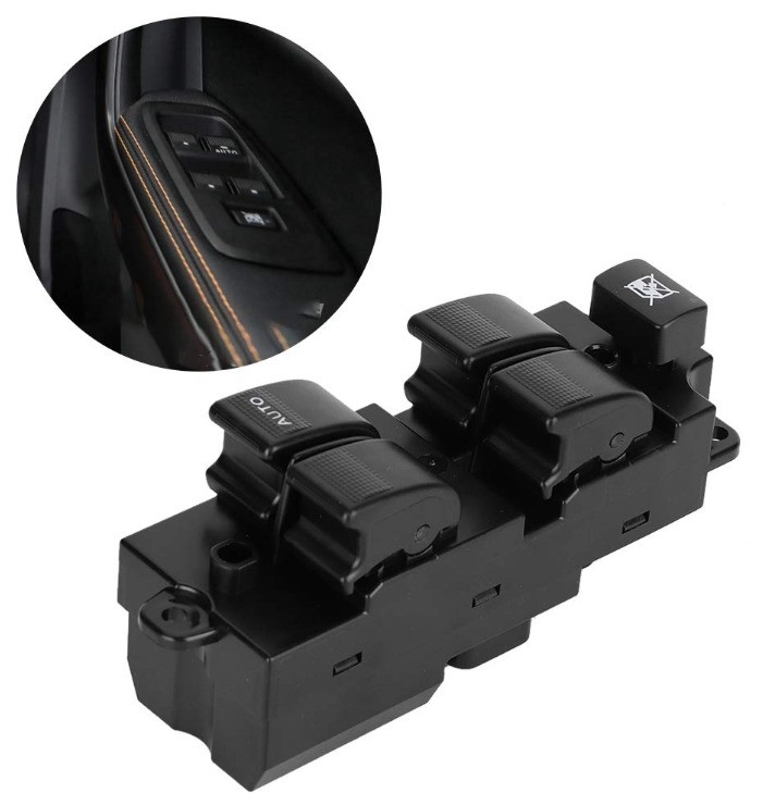 Interruptor de janela de alimentação elétrica para o Ranger T6 2012 2013 2014 2015 2016 Direito ABS plástico