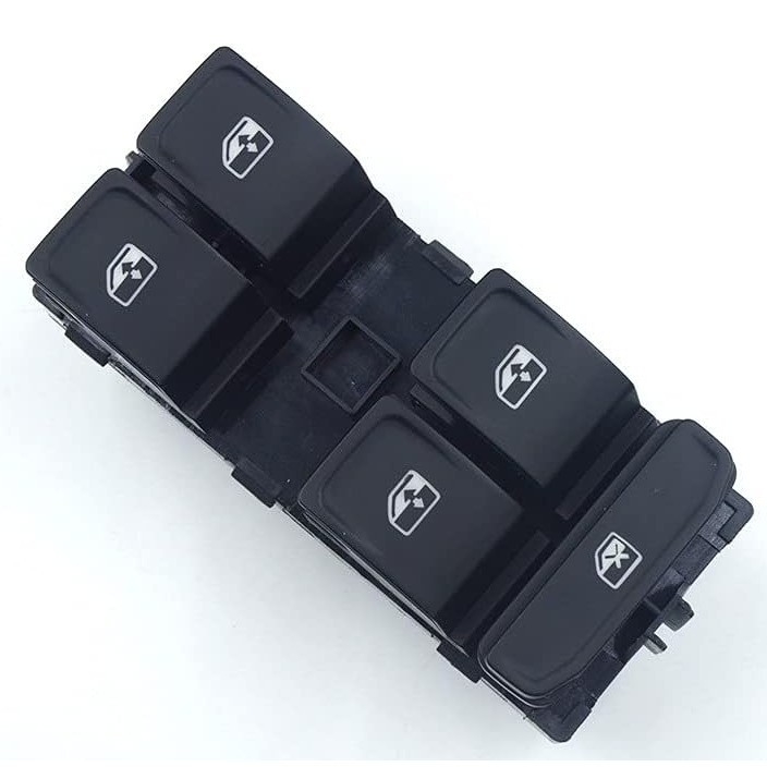 No 5E0959857A Botão de comando do interruptor da janela de alimentação para o Skoda Octavia Fabia 2013-2018