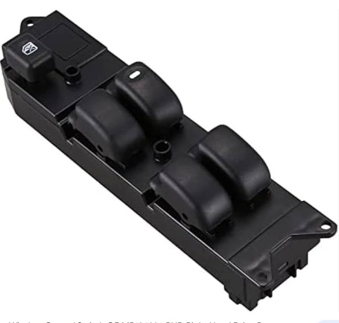 Metal de plástico Power Window Master Switch para MITSUBISHI L200 Perfeito ajuste e função