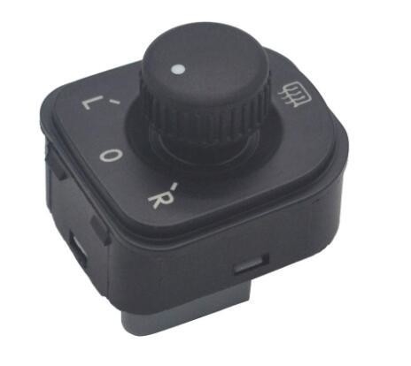 Interruptor de controle de espelho lateral para Golf 5 6 Botão de ajuste de energia elétrica 1K0959565H Jetta MK5 Pessat