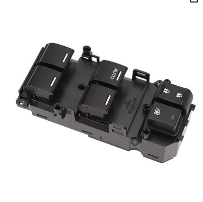 Interruptor de janela de alimentação principal de plástico metálico para o Civic CRV CR-V LH 35750-T0A-A11 2012-2013