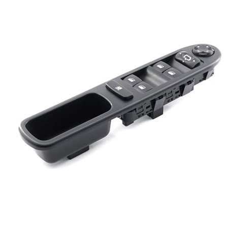 OE NO. 6554QG Negro Motorista Lado Elétrico Power Master Switch Janela para Peugeot 207
