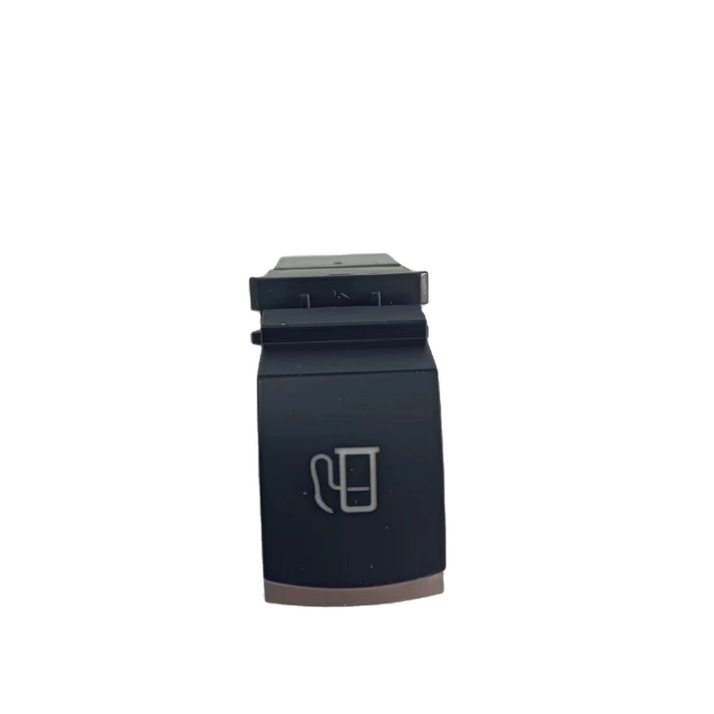 Botão de interruptor de liberação da porta do tanque de combustível para Volkswagen Golf MK5 Rabbit Jetta em preto