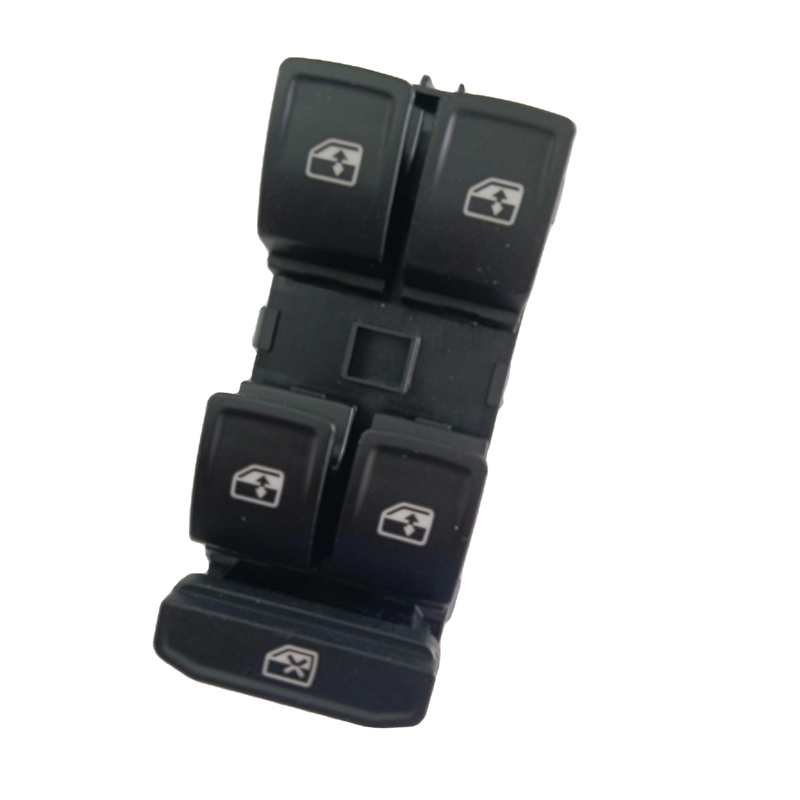 Enrolador de interruptor de botão para VW Golf VII B8 5G0959857B Interruptor de espelho de carro Cor preta